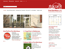 Tablet Screenshot of frei-zeit-haus.de